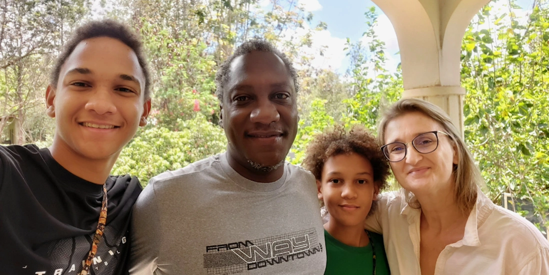 Pure Afro Travels co-founders and family in Arusha, a family business for over two decades